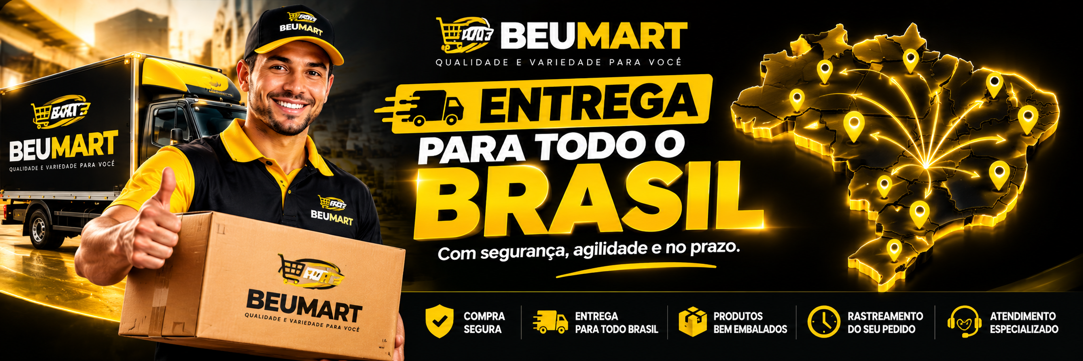 BEUMART - Entrega para todo o Brasil
